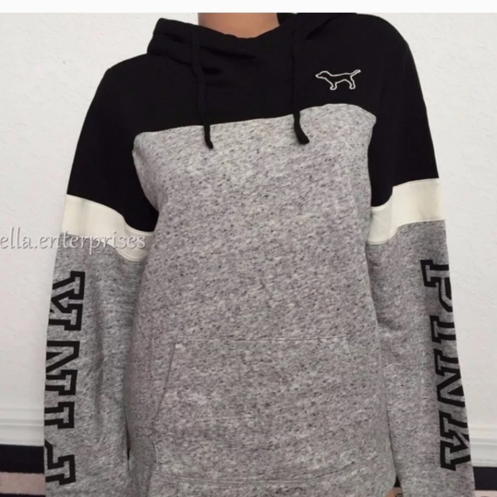 Xs pink sweater ( loose at the end ) gray, black,